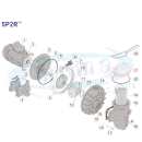 COPERCHIO DEL PREFILTRO POMPA STA-RITE 5P2R - immagine 2